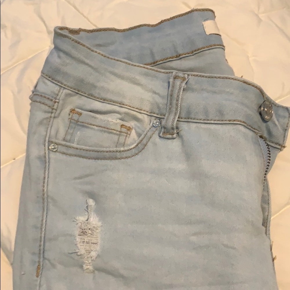 Light Skinny Ripped Jeans - Picture 2 of 4